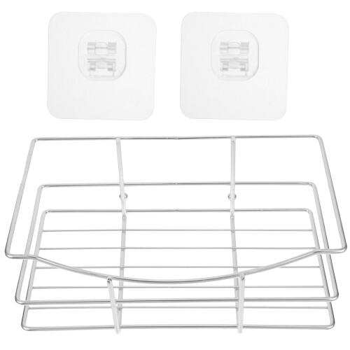 Adhesive Bathroom Shelf Wall Mounted Shower Organizer 2