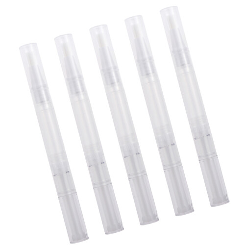 20 Pezzi Penna Vuota Per Unghie Con Applicatore E Pipetta 3 Ml