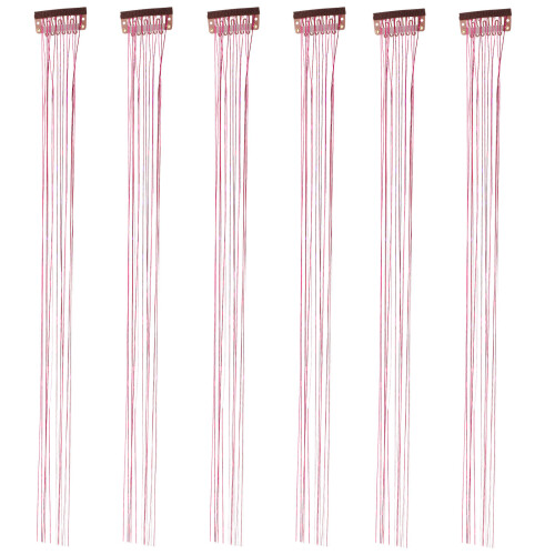 6 Pezzi Extension con Paillettes per Donne e Ragazze 1