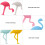 1 Set 6 Pezzi In Silicone A Forma 6