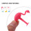 1 Set 6 Pezzi In Silicone A Forma 7