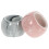 2Pcs Creative Marble Ceramic Electric Toothbrush Stand Pink 5