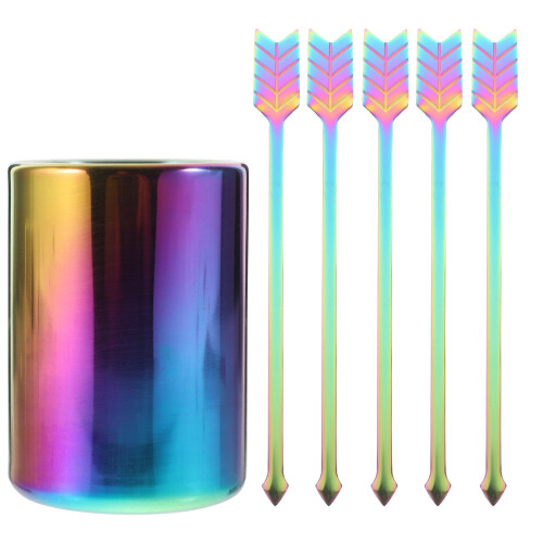 Set Mescolatori Cocktail In Acciaio Riutilizzabili 2