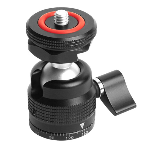 Adattatore Con Attacco Rotante 360 Con Clip E Luce 2