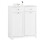 SoBuy Bathroom Cabinet with Laundry Baskets 1