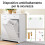 SoBuy Bathroom Cabinet with Laundry Baskets 5