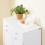 SoBuy Bathroom Cabinet with Laundry Baskets 10