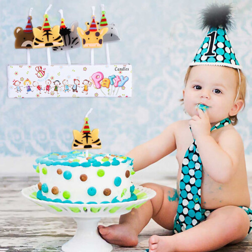5 Pezzi Decorativa Per Torta Animali Da Te 1