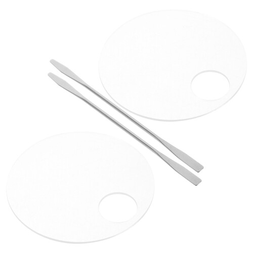10 Set Palette Nail Art In Acrilico Con Spatole 1