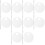 10 Set Palette Nail Art In Acrilico Con Spatole 9