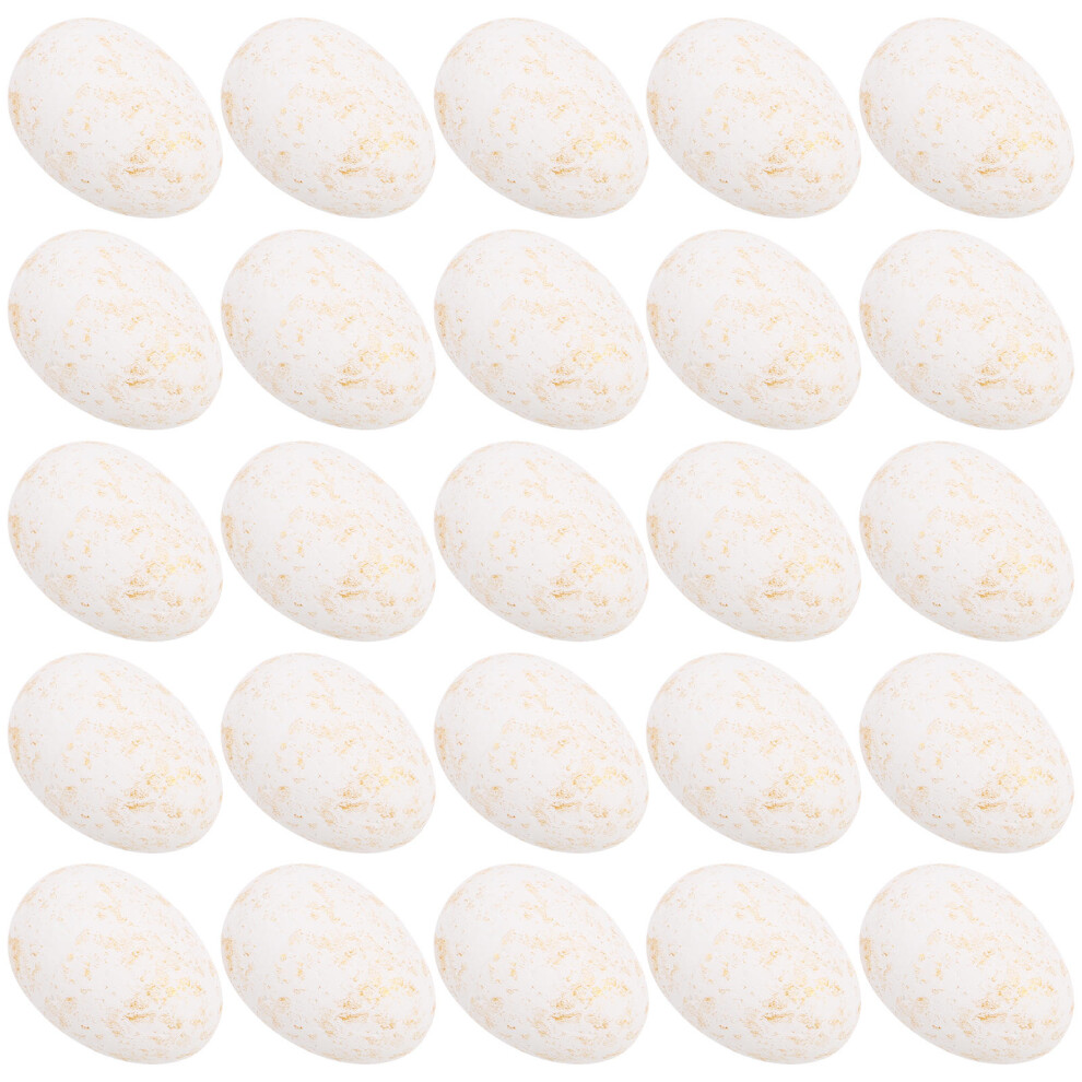 40 Sztuk Wielkanocne Jajka Spienionego MateriałU Plamiste Diy-image