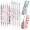 20Pcs Dual-End Nail Dotting Pens Assorted Color Nail Design Tools 11