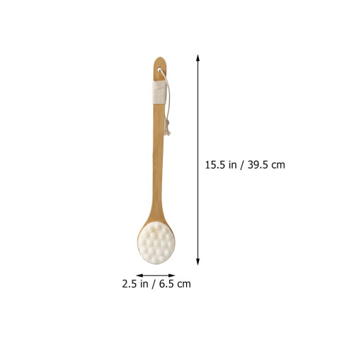 Brosse Bain Fibre Pbt Manche Longue Multiusage 2