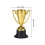 25 Unidades Mini Troféus Plástico Para Crianças 2