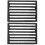 2 Unidades Grade De Fogo Metal Para E 7