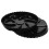 2 Pcs Redondo Plástico Para Suporte Suculentas Preto 9