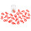 26 Pcs Letras Alfabeto Silicone Taça 4