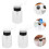 3Pcs Frascos Armazenamento Removedor Esmalte Tipo 4