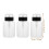 3Pcs Frascos Armazenamento Removedor Esmalte Tipo 2