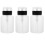 3Pcs Frascos Armazenamento Removedor Esmalte Tipo 3