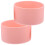 2 Unidades De De Silicone Para Fundo De Garrafa D'Água E De 2