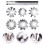 8 Unidades Para Manicure Francesa Para Unhas Com Pincel 5