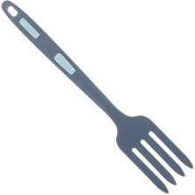 Silicone Keukenvork Multifunctioneel Ergonomisch Donkerblauw