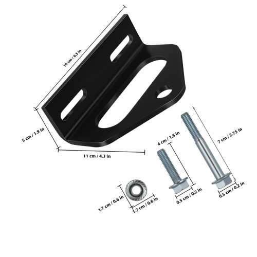 Zero Turn Hitch Grama Ferro Universal Kit 1