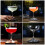 2 Unidades De Cocktail E Vinho Com Suporte Para Bar 7