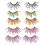 5Paren False Lashes Glitter Mix Flexibele Voor Optredens 4
