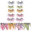 5Paren False Lashes Glitter Mix Flexibele Voor Optredens 5