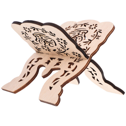 5Stk Holz Buchständer Tischhalter 2