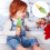 4Stk Simulation Eiskrem Zubehör Kinder Pvc 10