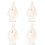 4Stk Harz Heilige Ornament Desktop 7
