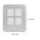 Pet Screen Door Weiß Mit 3