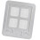 Pet Screen Door Weiß Mit 5