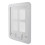 Pet Screen Door Weiß Mit 9