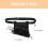 Ceinture En Cuir Noir Pour Ceinture Porte-Épée Usage 3