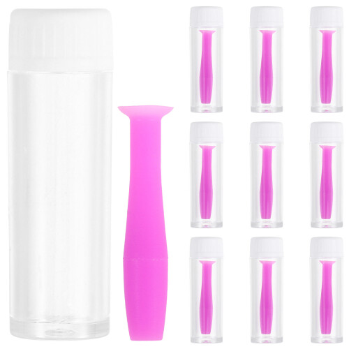 10 Stuks Compacte Contactlens Sticks Verwijderaar Applicators