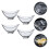 4 Stuks Salade Fruit Pudding Transparente Hotel Snackkommen 4
