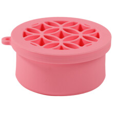 2 Pcs Tapete Pincéis Maquiagem Silicone com Tigela Dobrável