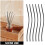 100Pcs Black Fiber Aroma Diffuser Sticks for Home Decor Oil Diffusion 7