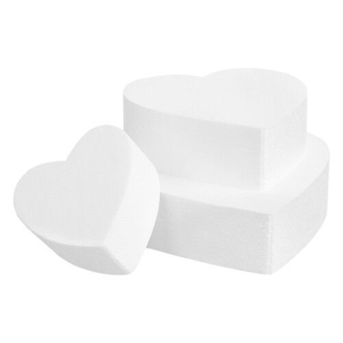 3 Piezas Forma Corazón Para Decoración Y Fondant