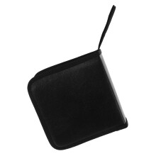 Bolsa De Armazenamento Pu Para 40 Cds Dvds E