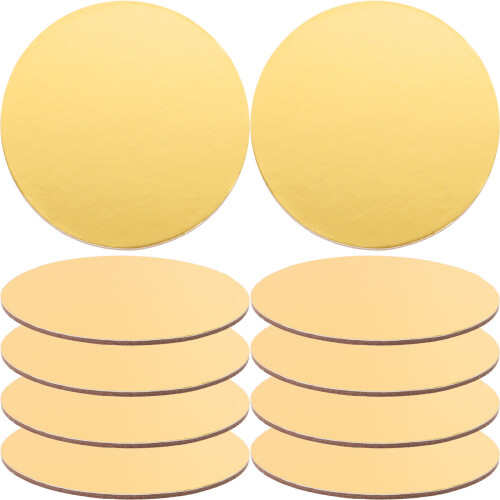 20 Unidades Placas Redondas Para Bolo E (10cm) 2