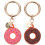 2Pcs Protetora De Silicone Para Chaveiro Compatível Com Airtags 1