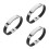 3Pcs Pulseira Antiestática De Silicone Para E Mulheres 8