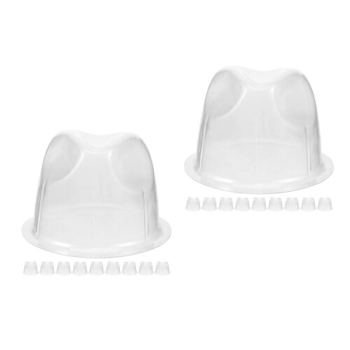 20 Stuks Plastic Draagbare Hoedehouders Voor Handig Display 2