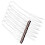 6 Stuks Tinsel Haar Extensions Glitter Voor Vrouwen 9