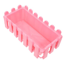 Double-Lagige Plastic Rechthoekig (Roze)